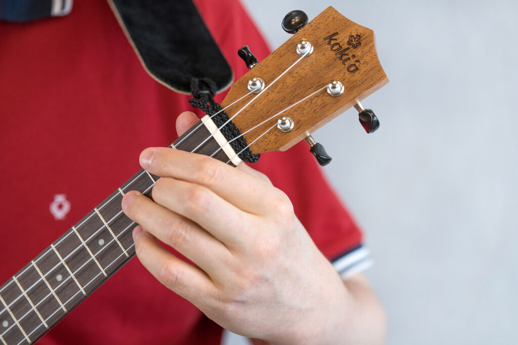 Closeup Gitarrenkopf
